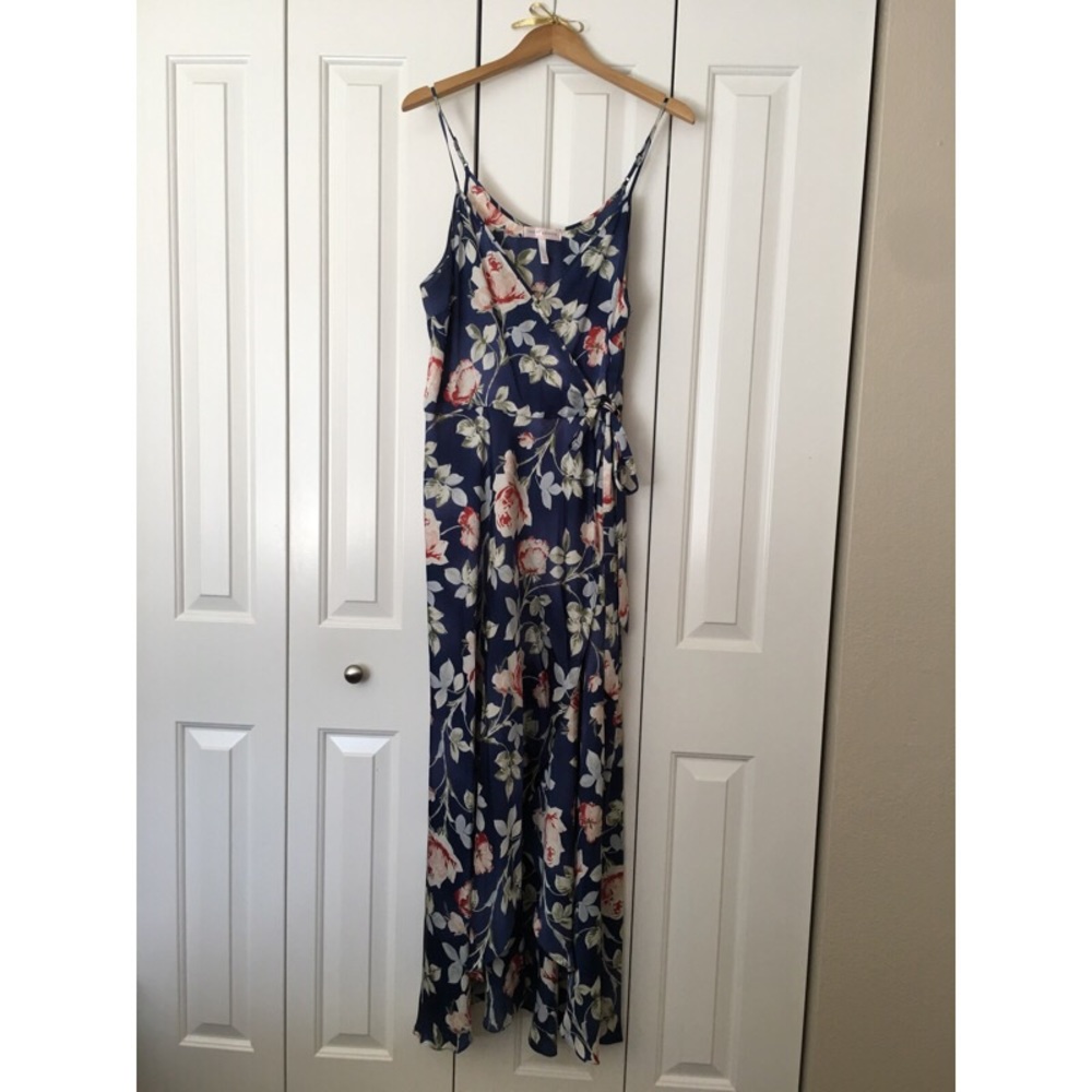 Band of Gypsies faux wrap dress